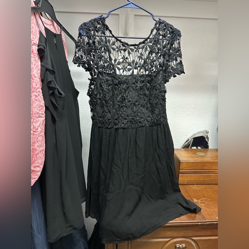 Cute Boutique Black Dress